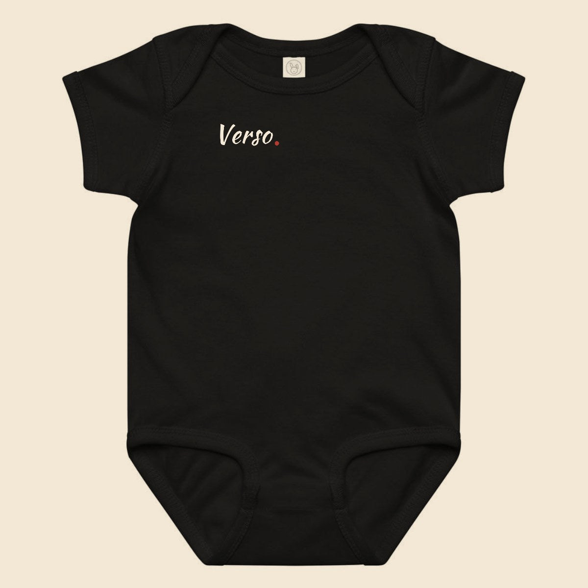 baby-bodysuit-studio · exemple Noir · logo Verso