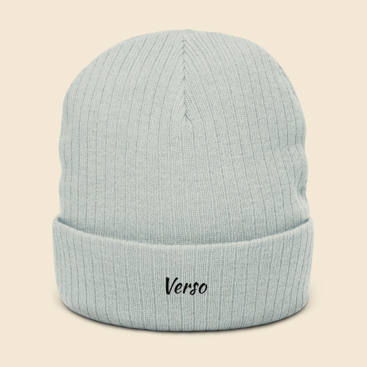 bonnet-cotele-atlantis-studio · exemple Bleu clair · logo Verso