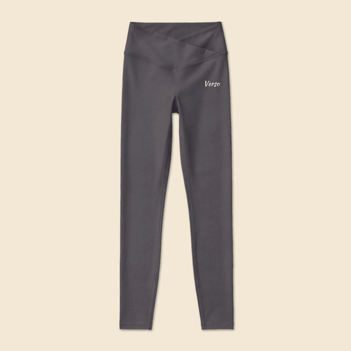 Leggings Luxe TriDri personnalisable, coloris Anthracite, Verso Paris · exemple Anthracite · logo Verso
