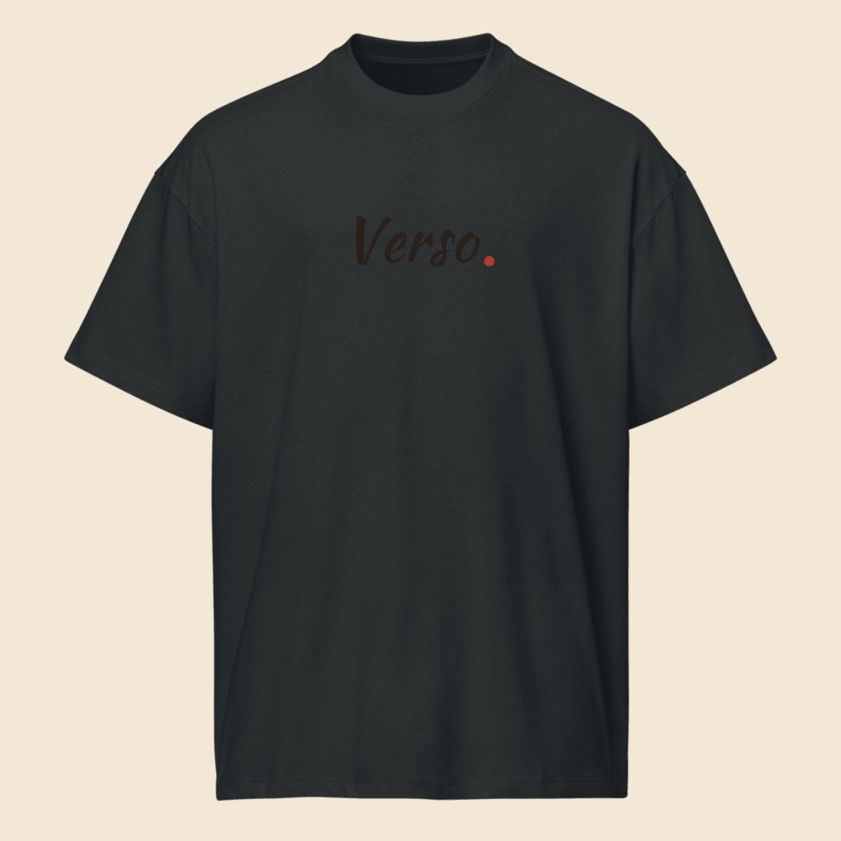 box-tee-studio · exemple Marine blazer · logo Verso