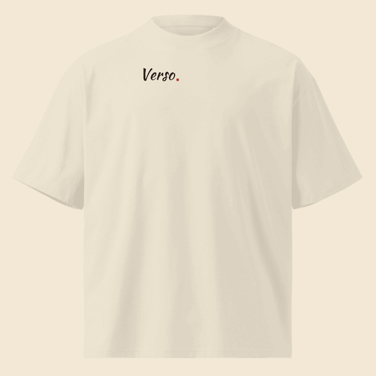 blaster-tee-studio · exemple Gris chiné · logo Verso