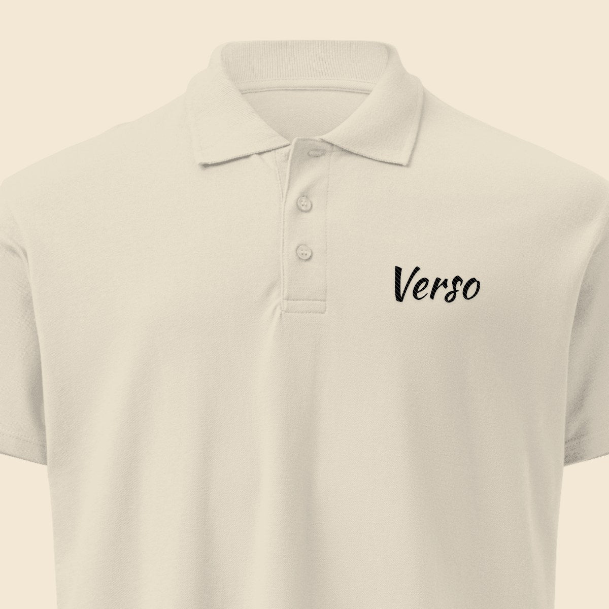 polo-equipe-studio · exemple Blanc · logo Verso
