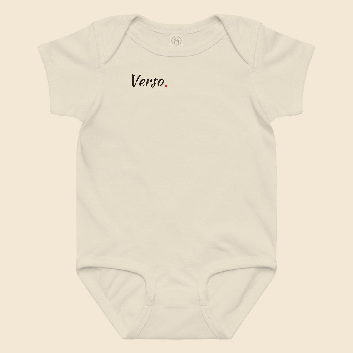 baby-bodysuit-studio · exemple Blanc · logo Verso