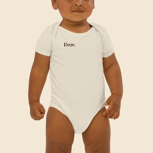 baby-bodysuit-bio-studio · exemple Blanc · logo Verso
