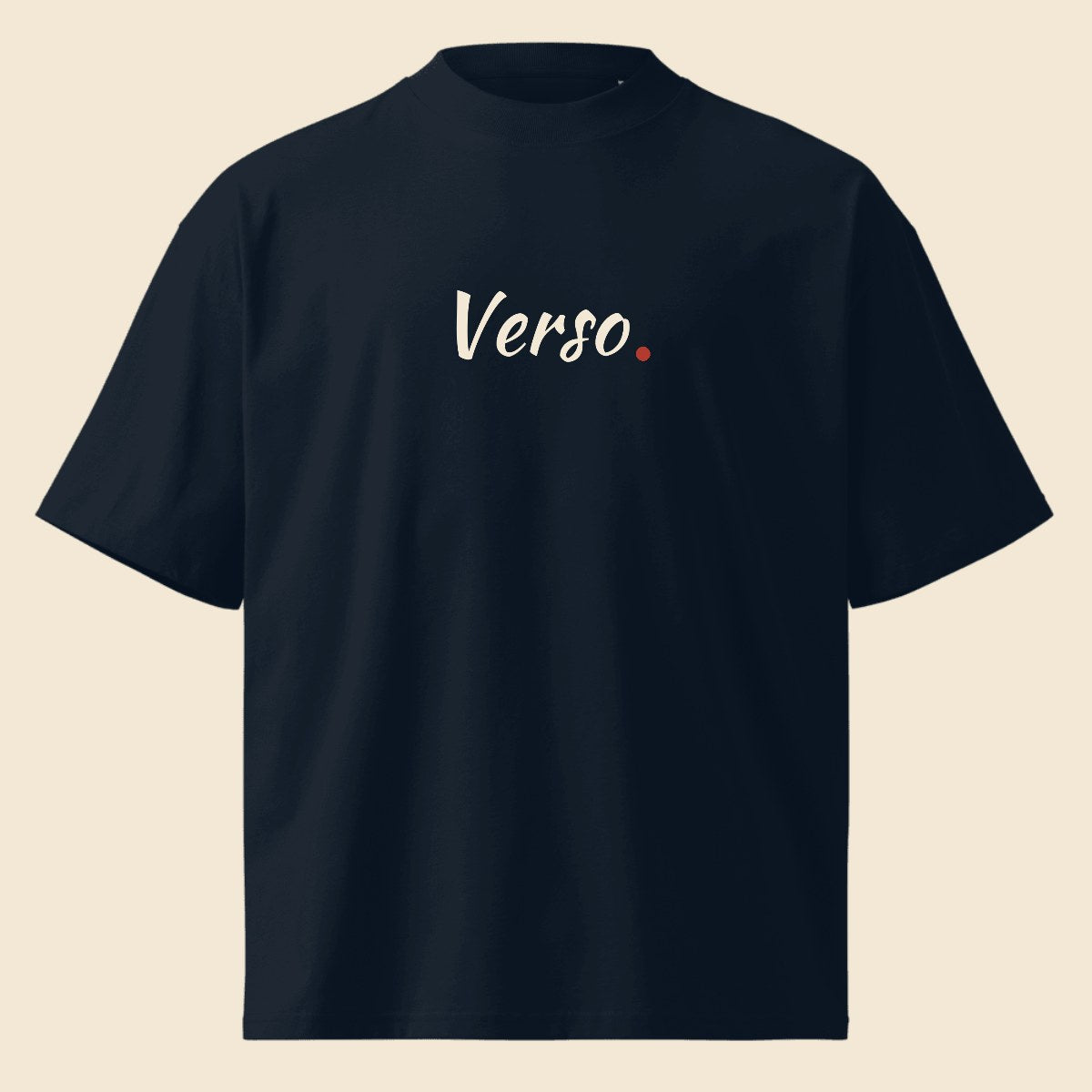 blaster-tee-studio · exemple Marine · logo Verso