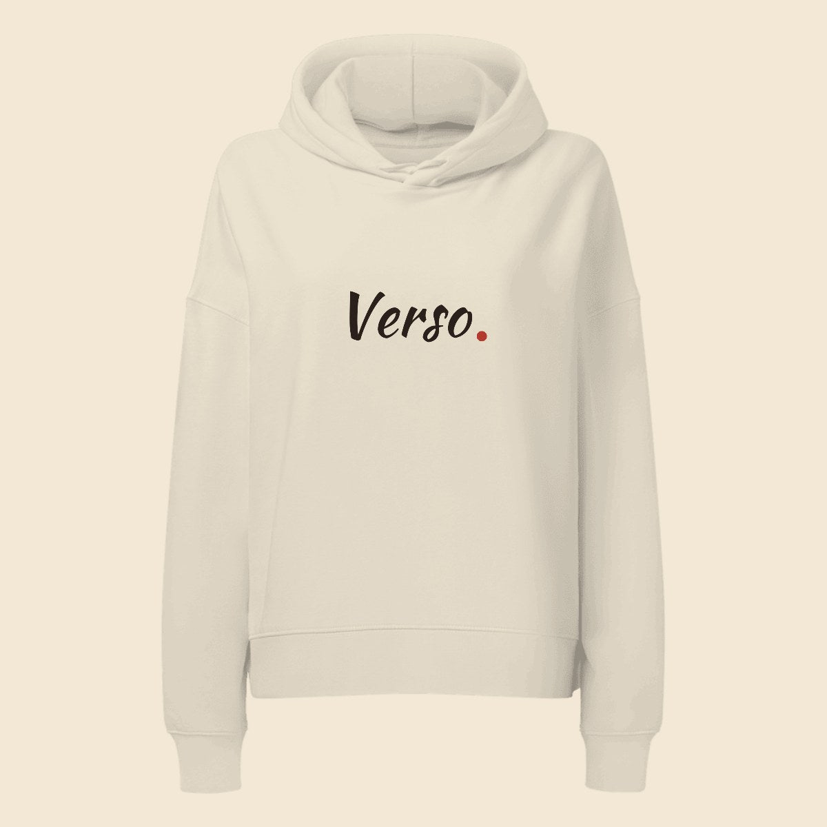 women-hoodie-studio · exemple Blanc · logo Verso