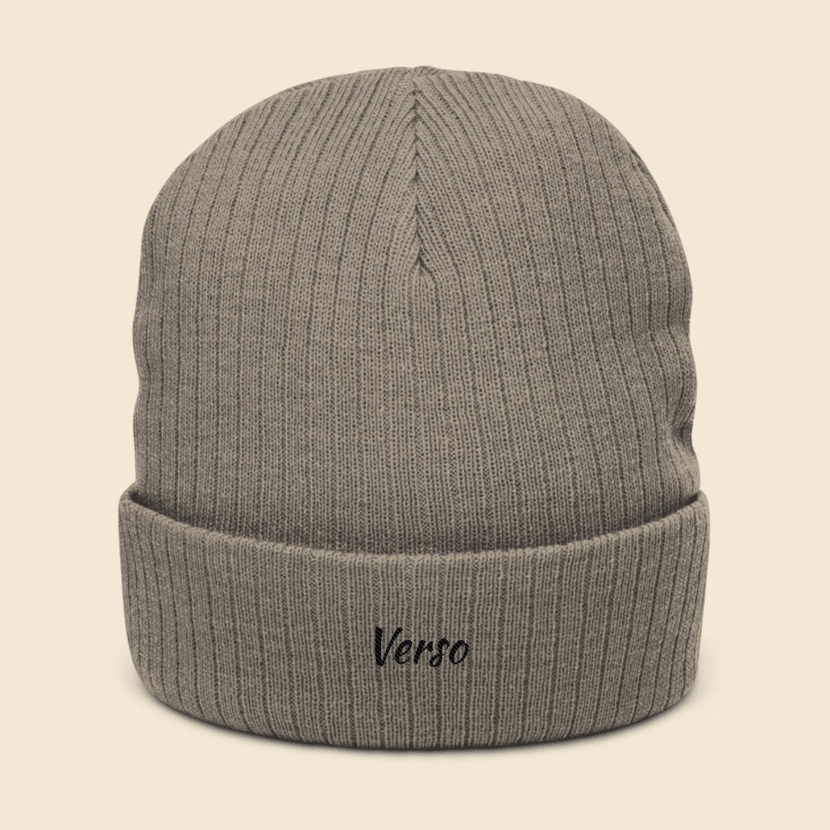 bonnet-cotele-atlantis-studio · exemple Gris Melange clair · logo Verso