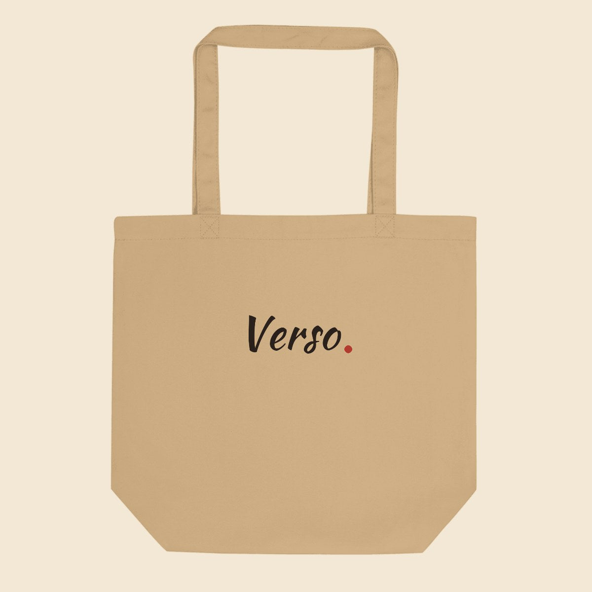 tote-studio · exemple Écru · logo Verso