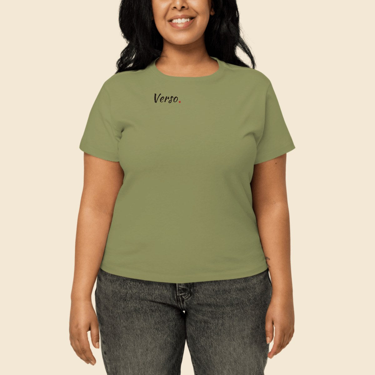 tee-haut-taille-studio · exemple Artichoke · logo Verso