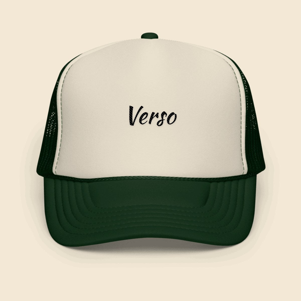 casquette-camionneur-otto-cap-39-165-studio · exemple Vert foncé · logo Verso