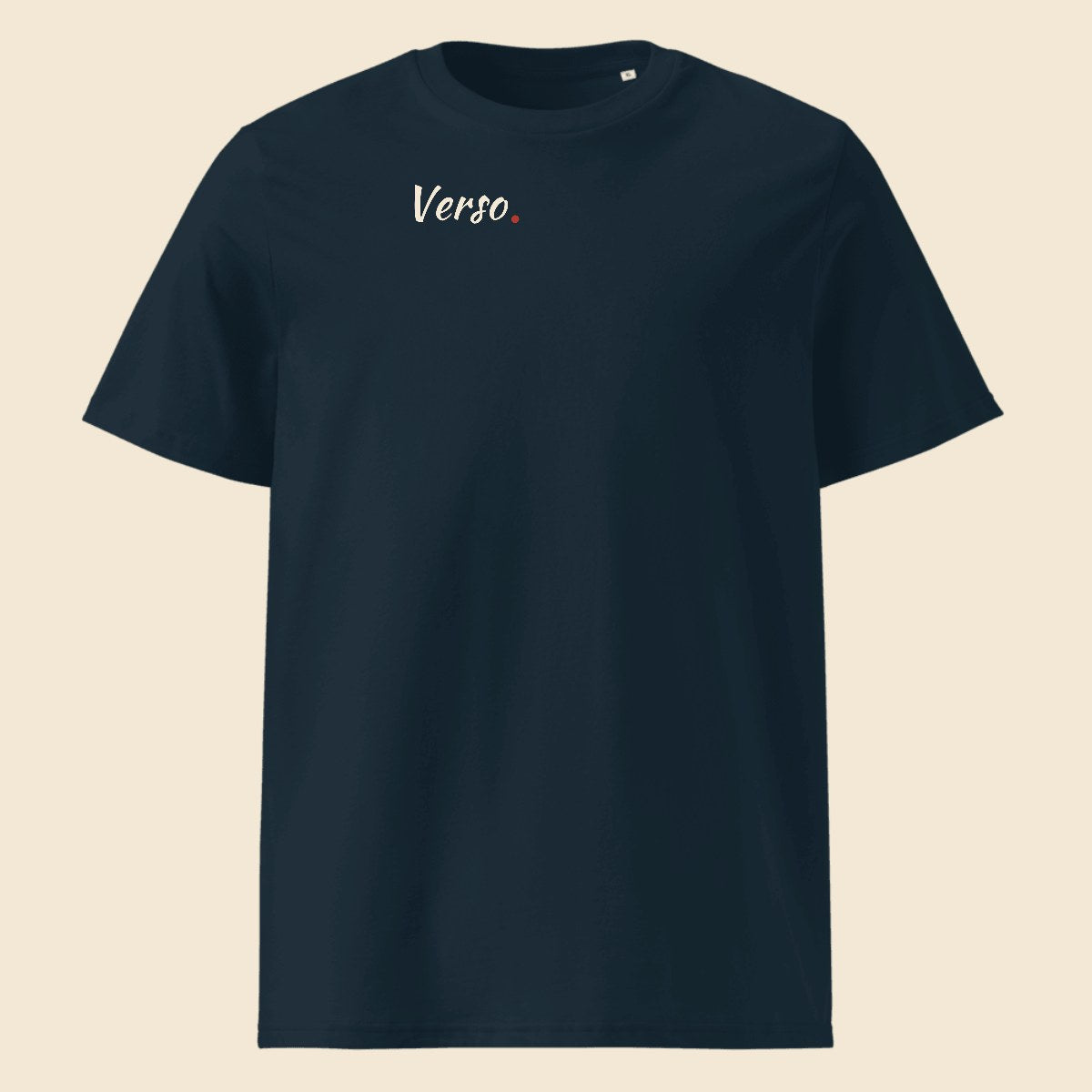 organic-tee-studio · exemple Marine · logo Verso