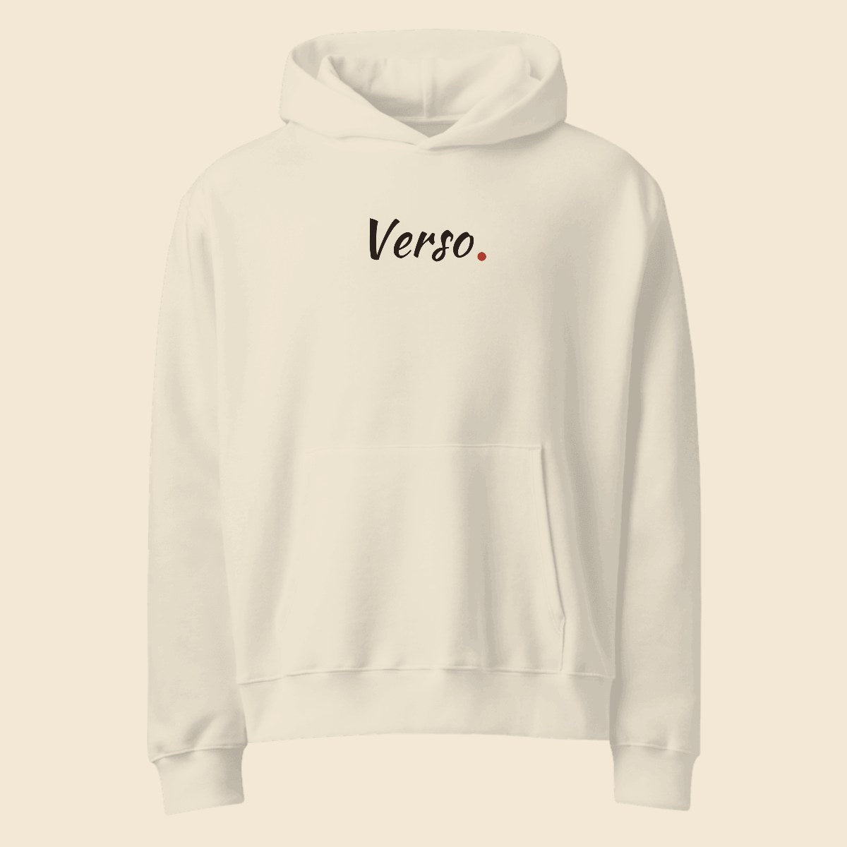 oversized-hoodie-studio · exemple Blanc · logo Verso