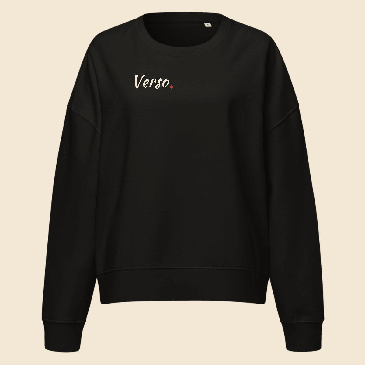 women-sweat-studio · exemple Noir · logo Verso