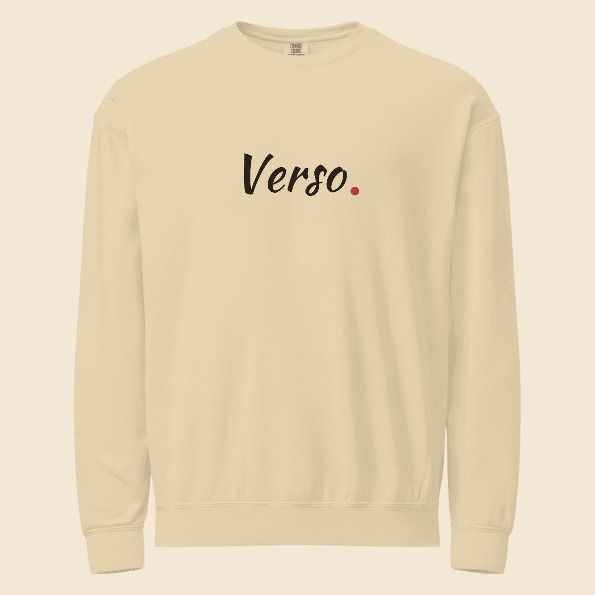 sweatshirt-studio · exemple Ivoire · logo Verso