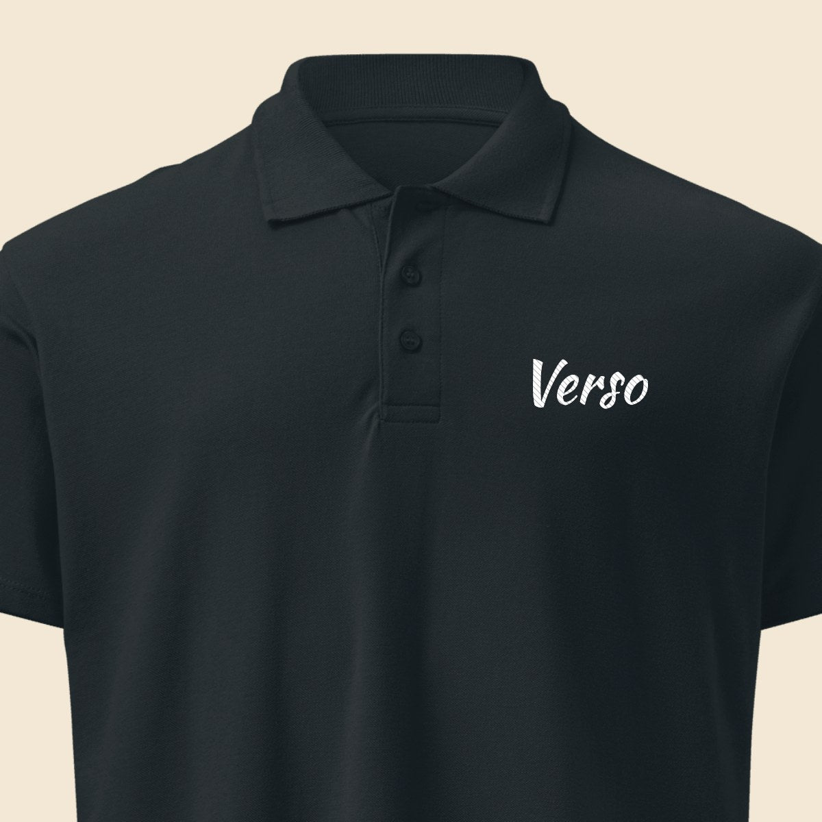 polo-equipe-studio · exemple Marine · logo Verso