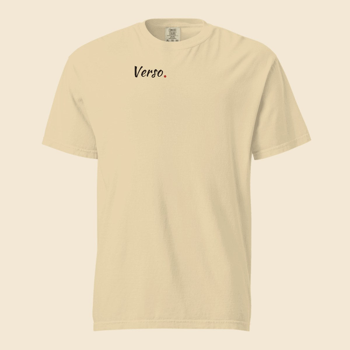 heavyweight-tee-studio · exemple Ivoire · logo Verso